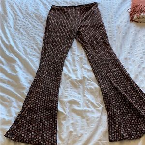Free people stretchy flare pants